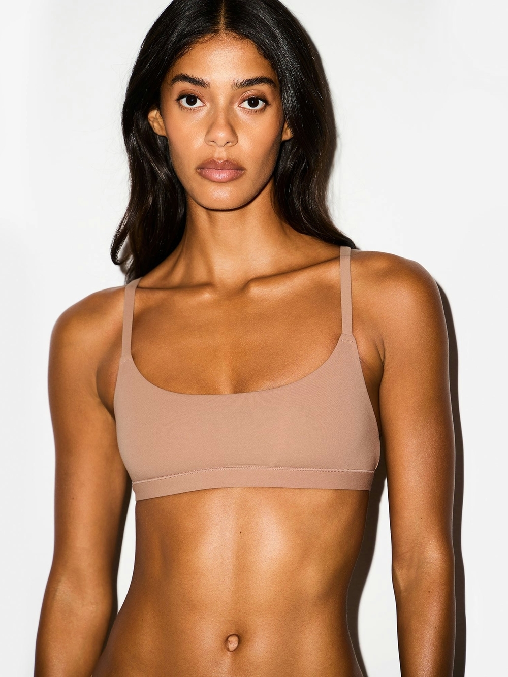 SKIMS NWT Fitz Everybody Scoop Bralette Color Ochre